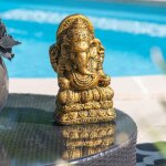 Statue ganesh doré 40 cm Statue ganesh doré 40 cm
