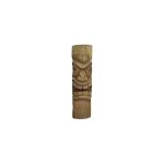 Statue tiki totem mauri 50 cm - brun 50 cm