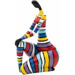 Statuette silhouette décorative femme assise kuatéh rachel en polyrésine 38x26x61 cm multicolore Statuette silhouette décorative femme assise kuatéh rachel en polyrésine 38x26x61 cm multicolore