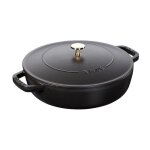 Staub - chistera en fonte, noir, 24 cm