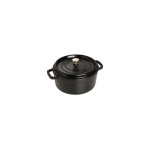 Staub - cocotte ronde noir 24 cm cocotte