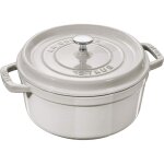 Staub - cocotte truffe blanche 24cm 40501 - 412
