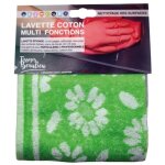 Stb tissages de beaulieu - tissages de beaulieu - lavette coton couleur lot de 2 32x32cm