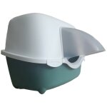 Stefanplast - maison de toilette pour ext�rieur 56 x 55 x h 39 cm vert pour chat