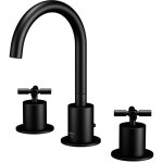 Steinberg armaturen - steinberg srie 250 robinetterie de lavabo, pivotant, 3 trous,