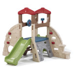 Aire de jeux alpine ridge avec toboggan ? 5 murs d'escalade ? poids max 27, 2 kg ? tunnels � ramper ? ...