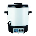 Strilisateur de bocaux lectrique avec cran lcd robinet et minuteur 27l 1800w robby steri pro lcd