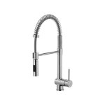 Paffoni - stick - mitigeur d'�vier avec douchette extractible, chrome sk179cr