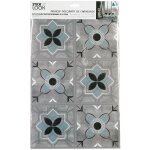 Sticker carrelage effet ciment - atmosphera cr�ateur d'int�rieur