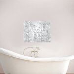 Plage - sticker adhésif déco nature, motif bambou gris, x12, 15x15cm - zen homestaging Plage - sticker adhésif déco nature, motif bambou gris, x12, 15x15cm - zen homestaging