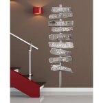 Sticker adh�sif trompe l'oeil normandie: honfleur, mont saint michel, etretat, deauville, 60x180cm, panneau ...