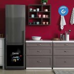 Sticker ardoise pour frigo partie basse - dimexact