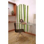 Plage - sticker autocollant trompe l'oeil bambou grandeur nature, photo 168x58cm, décoration murale, ... Plage - sticker autocollant trompe l'oeil bambou grandeur nature, photo 168x58cm, décoration murale, ...