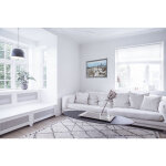 Sticker d�coratif 3d pour fen�tre, vue sur les toits de paris, 60x75cm, effet trompe l'oeil, d�coration ...