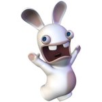 Stickers design lapins cretins - 40x24cm - type d