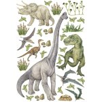 Stickers dinosaure dans la foret - 1 planche 42, 5 x 65 cm