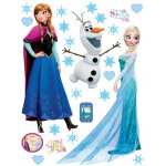 Stickers gant anna elsa & olaf la reine des neiges disney