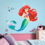 Roommates - stickers géant ariel la petite sirène disney Roommates - stickers géant ariel la petite sirène disney