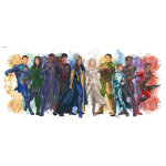 Roommates - sticker g�ant marvel eternals repositionnable - 91 x 43 cm