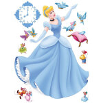 Sticker g�ant princesse cendrillon disney