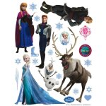 Stickers gant la reine des neiges frozen disney