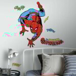 Stickers gant spiderman comics marvel - 53x86cm