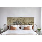 Sticker mural afrique 160x60cm - d�co t�te de lit stylis�e pour d�corer votre chambre - dessin mural ...