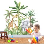 Stickers muraux animaux, stickers muraux arbres de la for�t, stickers muraux animaux pour chambres d'enfants, ...