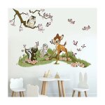 Ahlsen - stickers muraux animaux foret autocollant mural bambi jungle amovible deco stickers chambre ... Ahlsen - stickers muraux animaux foret autocollant mural bambi jungle amovible deco stickers chambre ...
