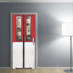 Plage - sticker mural autocollant trompe l'oeil 60x170cm - dco intrieure mtro parisien - dcorez votre ...