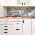 Ambiance - sticker - sticker mural carrelage adhésif cuisine salle de bain - 12 stickers carreaux de ... Ambiance - sticker - sticker mural carrelage adhésif cuisine salle de bain - 12 stickers carreaux de ...