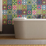 Ambiance - sticker - sticker mural carrelage adhésif cuisine salle de bain - 12 stickers carreaux de ... Ambiance - sticker - sticker mural carrelage adhésif cuisine salle de bain - 12 stickers carreaux de ...