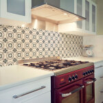 Sticker mural carrelage adh�sif cuisine salle de bain - 24 stickers carreaux de ciment azulejos arthuro ...