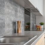 Ambiance - sticker - stickers muraux - sticker mural carrelage adhsif cuisine salle de bain - 9 stickers ...