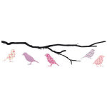 Stickers muraux oiseaux