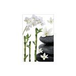 Sticker r�frig�rateur et lave vaisselle, zen d�tente bien - �tre nature d�co, 75 cm x 49 cm