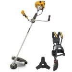 Stiga bc 535 b d�broussailleuse thermique, 32, 6 cm3, 43 cm ? guidon v�lo, t�te tap&go pro + lame 3t ...