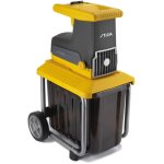 Stiga bio silent 2500 broyeur �lectrique 2500 w, rouleau rotatif � 8 dents, bac de ramassage 60 l
