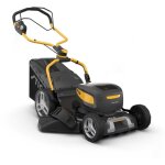 Stiga combi 753e v kit tondeuse � gazon sans fil - largeur de coupe 51cm, 48v (2x 7. 5ah) batteries et ...
