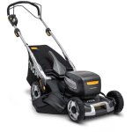 Stiga twinclip 950e v kit tondeuse avec 2 batteries et chargeur coupe 48 cm