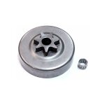 Pignon chaine tronconneuse stihl 3 / 8 7 dents compatible 11256402000 Pignon chaine tronconneuse stihl 3 / 8 7 dents compatible 11256402000