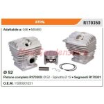 Stihl tron�onneuse compatible piston cylindre 046 ms460 r170350