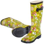 Stocker bottes en caoutchouc 35 couleur verte