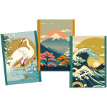 Lot de 3 torchons en coton serg� - estampes