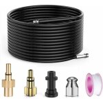 Stone banks 15m d�boucheur de canalisations pour nettoyeur haute pression k�rcher / bosch / lavor, sonde ...