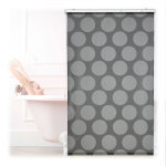 Store de baignoire, 100x240 cm, rideau de douche hydrofuge, montage au plafond &  la fentre, pare - ...
