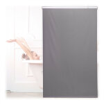 Store de baignoire, 100x240 cm, rideau de douche hydrofuge, plafond & fen�tre, pare - bain, salle de ...