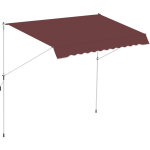Outsunny - store banne manuel rétractable 3l x 1, 5l m inclinaison et hauteur réglable installation rapide ... Outsunny - store banne manuel rétractable 3l x 1, 5l m inclinaison et hauteur réglable installation rapide ...