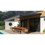 Ombrazur ? store banne monobloc motoris� � t�l�commande 4x3m ? inclinaison 0� � 40� ? pour installation ...