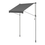 Songmics store banne r�tractable, store manuel, r�glable en hauteur, avec manivelle pour balcon, jardin, ...